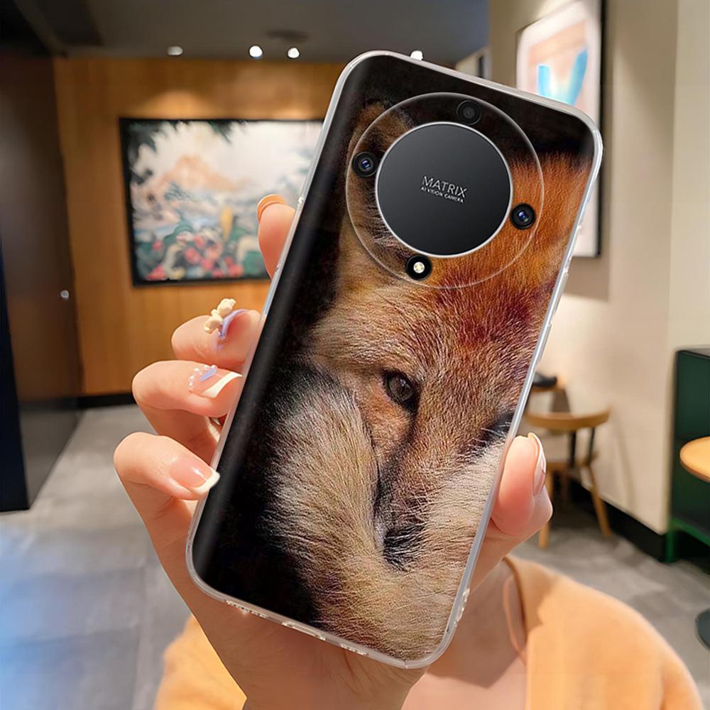Чехол для телефона Honor Magic5 Magic 5 Lite Pro Милый Панда Полная Защита Высококачественная Силиконовая Задняя Крышка для Honor Magic5 Lite