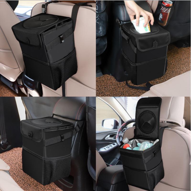 Car Waterproof Car Trash Can, Auto Parts Organizer, Trash Can Trash Can, Car Storage