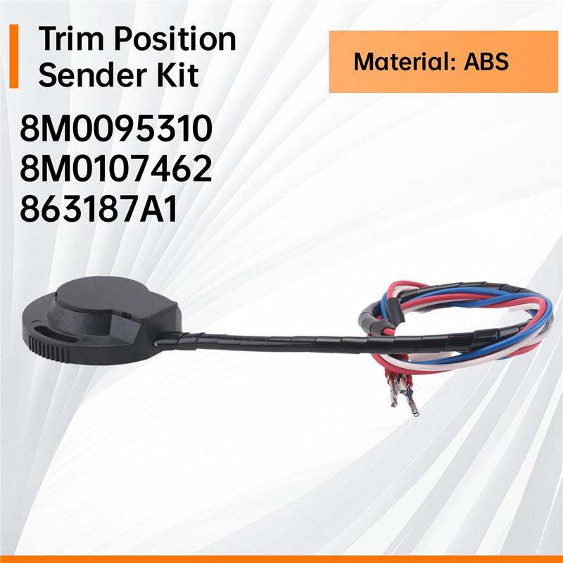 8M0095310 8M0107462 863187A1 3-проводной цифровой датчик трима для двигателей Mercruiser DTS Racing Smartcraft Bravo