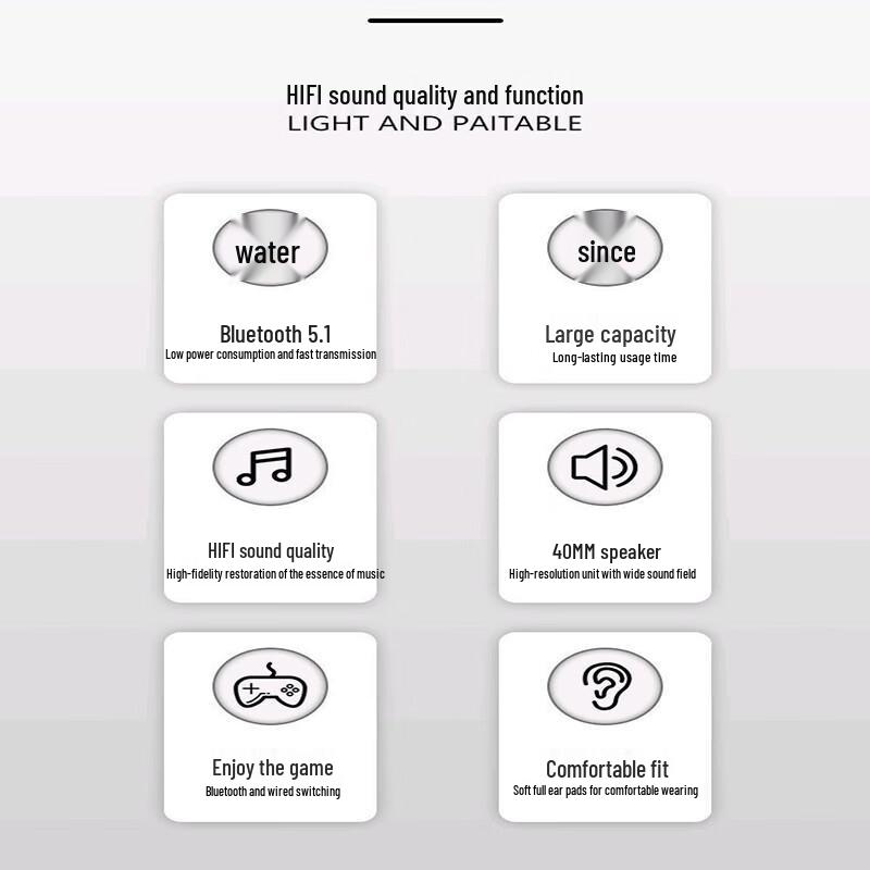 P9 Bluetooth Earphones: Breathable Headband, Versatile Earcups, HD Calls, and Subwoofer