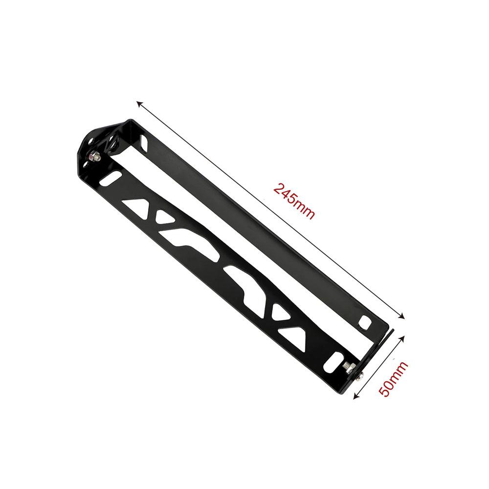 1 шт. универсальная алюминиевая рамка номерного знака для стайлинга автомобиля, регулируемая рамка номерного знака, держатель бирки, внешние аксессуары для автомобиля