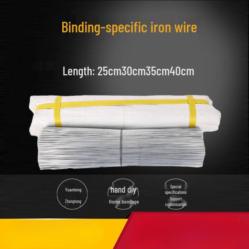 Galvanized Handmade Iron Wire for Binding & Scaffolding - Fine Cut for Rebar Fixing