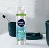 Nivea Men Fresh Kick Shaving Gel, Mint And Cactus Water 200