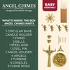 Angel Chimes Original Swedish Christmas Decoration With 4 Candles (Chime) - - -