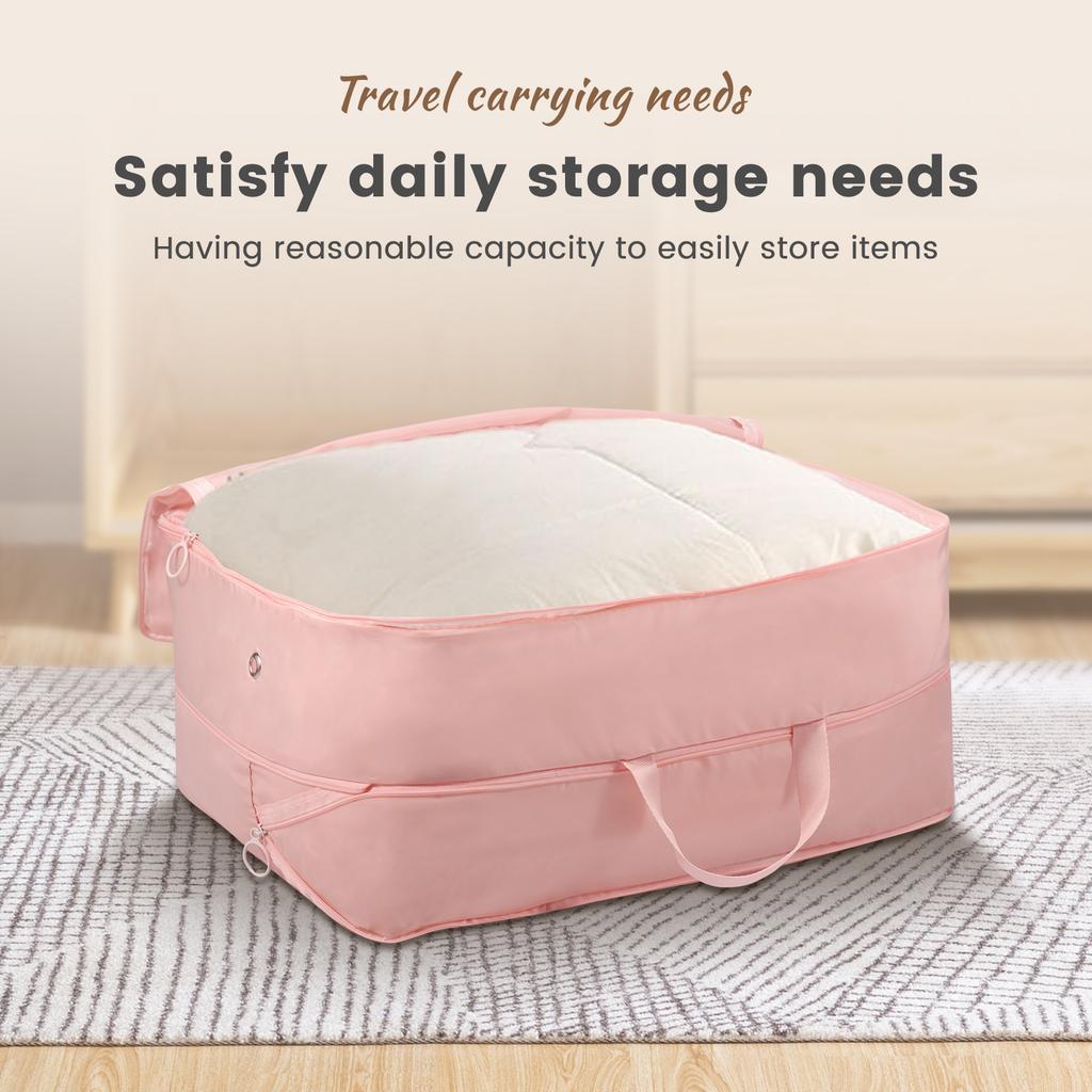 Compression Packing Bag Clothes Quilts Storage Bag Dustproof Portable Travel Moving Luggage Organizer Foldable Suitcase