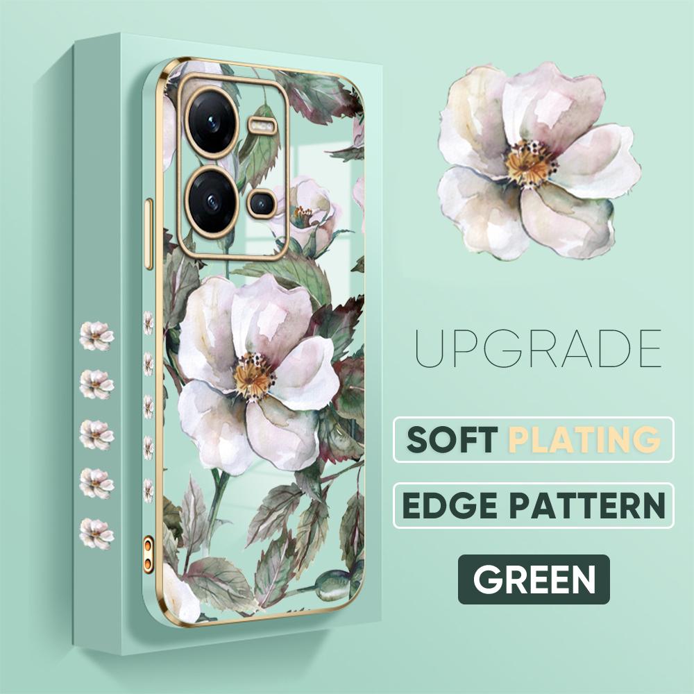 Чехол с цветочным покрытием пиона для Realme 10 C11 8 9 HUAWEI P40 Pro P30 Mate 40 Nova Honor 8i 50 Lite VIVO V23E V25 Y21 Y21S Y02 OPPO A31 A15, чехол