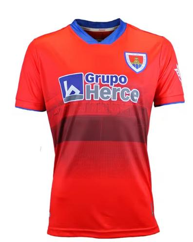 23-24 La Liga Numancia 3D Printed T-Shirt Children's Short Sleeve Breathable Sports T-Shirt Comfort Top Summer Hot