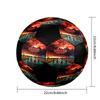 stranger things Indoor Soccer Ball Colorful Machine Stitched PVC Size 5 Team Training Competition Ready Durable High-Bounce Cool Sports Gift