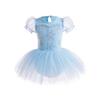 Ballet Leotards Girls Dance Leotard Toddler Snowflake Shiny Skirts Ballerina Children Cosplay Dress Stage Shows Costume