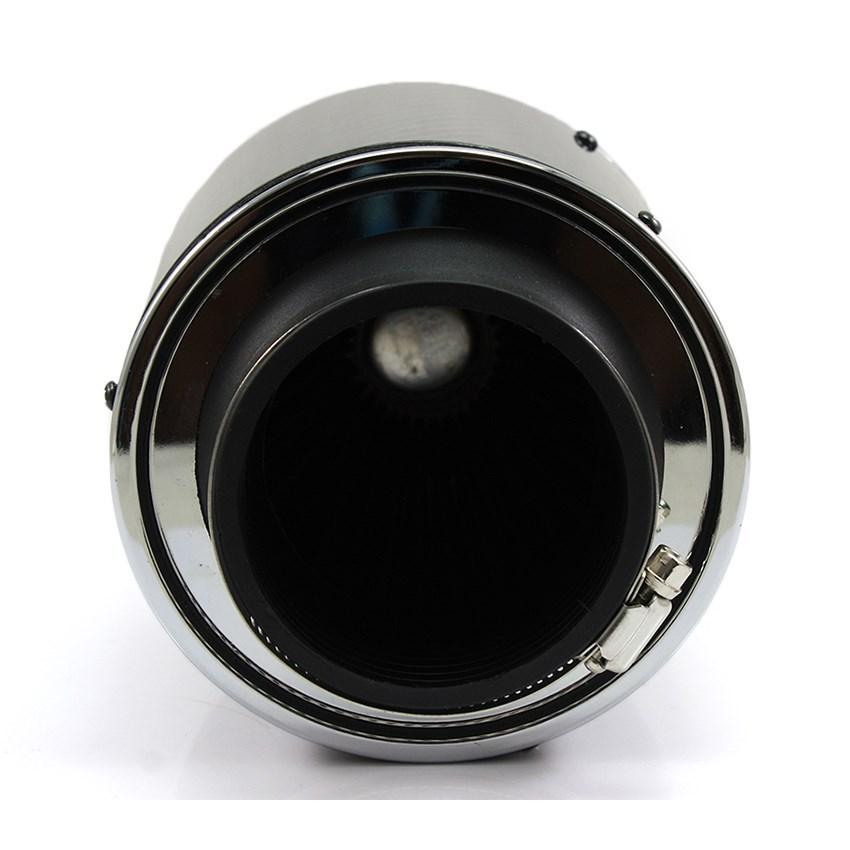 Car Performance Engine Filters High Flow Air Filter For Auto Cold Intake Kit 76mm Carbon Fiber Cover Racing Sports Universal