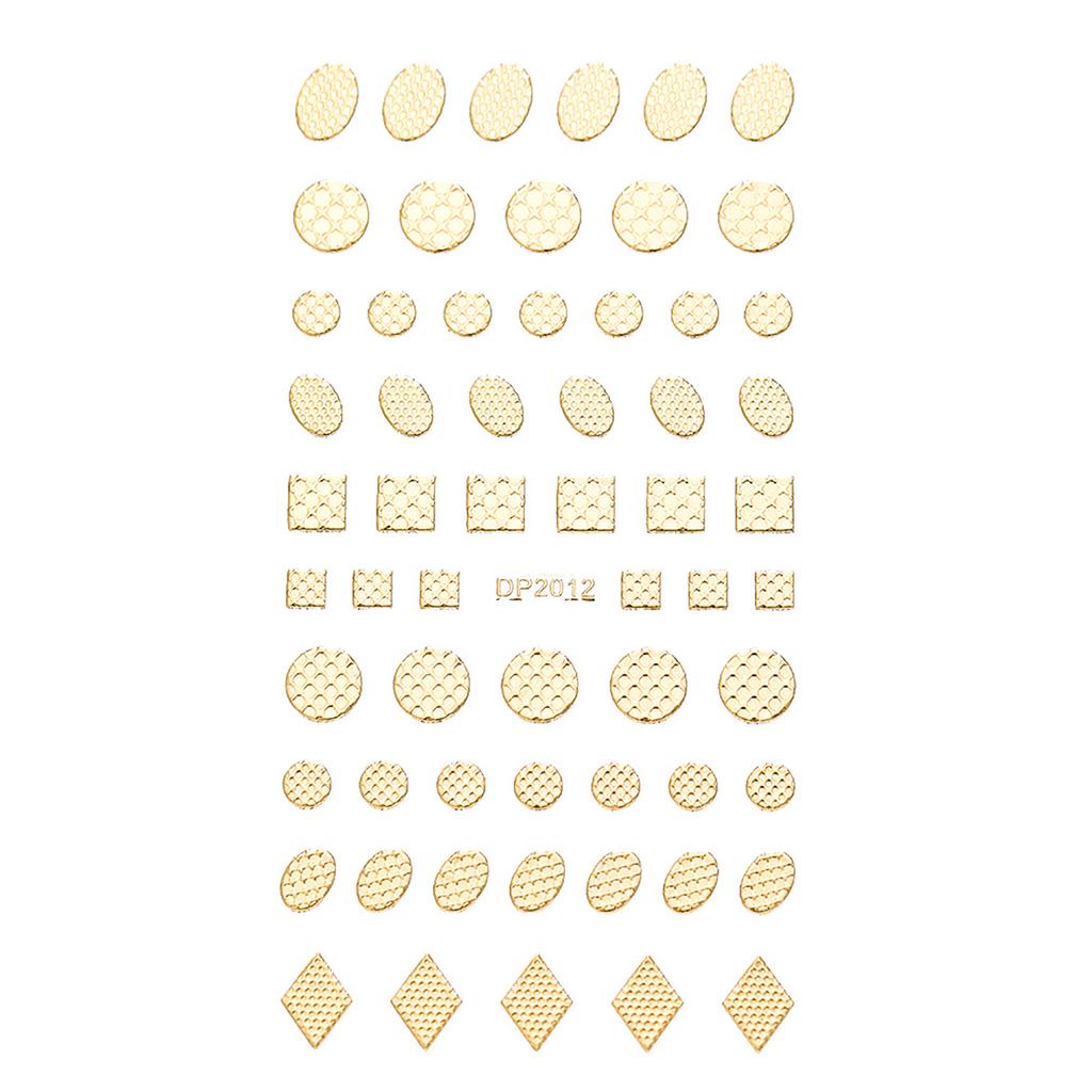 Nail Nail Sticker Decoration Geometry Style Geometry Shape Simple Nail Sticker For Women Beauty Health