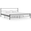 VidaXL Bed Frames Black Metal 180 X 200 Cm