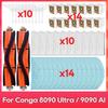 Подходит для ( Conga 8090 Ultra / 9090 AI / Everybot Q5 ) Часть Аксессуар Основная боковая щетка Фильтр Швабра Мешок для пыли Комплект робота-пылесоса