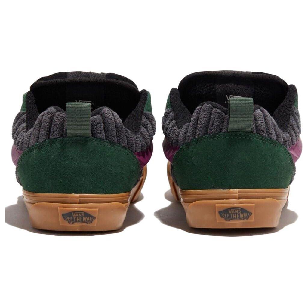 Vans Knu-Skool Jumbo Cord - Зеленые Фиолетовые Кроссовки Унисекс Jumbo-Cord-Серые Мульти VN0009QC6KL