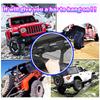 2Pc For Jeep Wrangler Cj Yj Tj Jk Jk Jl Jlu Jt Sports Sahara Freedom Rubicon Unlimited Roll Bar Grab Handles Grip Car Styling
