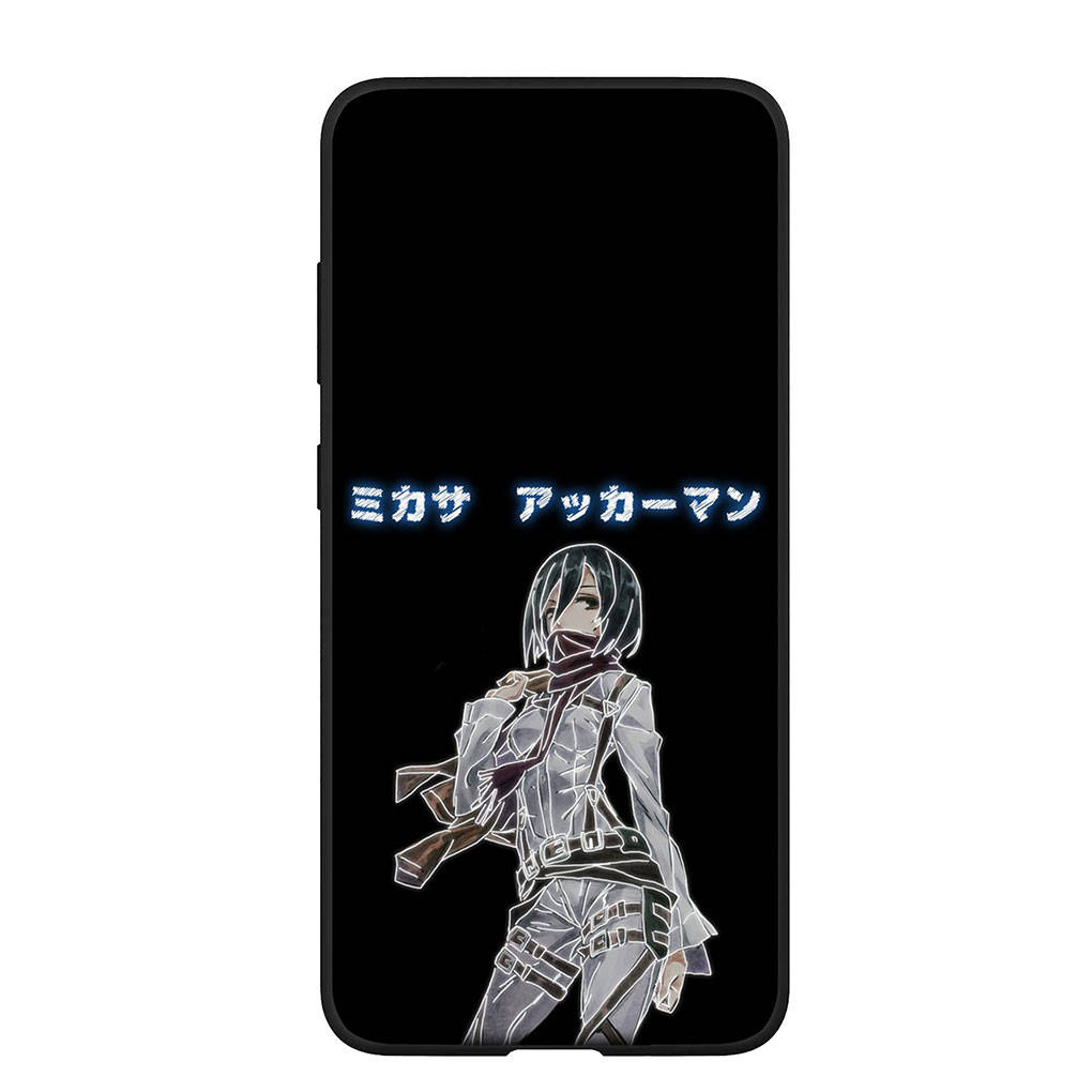 Чехол для телефона Samsung Galaxy S25 S24 S23 iPhone 16 15 Xiaomi Redmi Note 14 13 12 16E X 11 Pro Max Moto Comics Levi Attack On Titan Eren Jaeger Cover