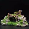Moss Rockery Shape Decoration Landscaping Resin Aquarium Rockery Fish Tank Ornaments Table