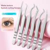 High Precision Eyelash Tweezers Beauty Eyelash Professional Grafting Eyelash High-Precision Flowering Tweezers