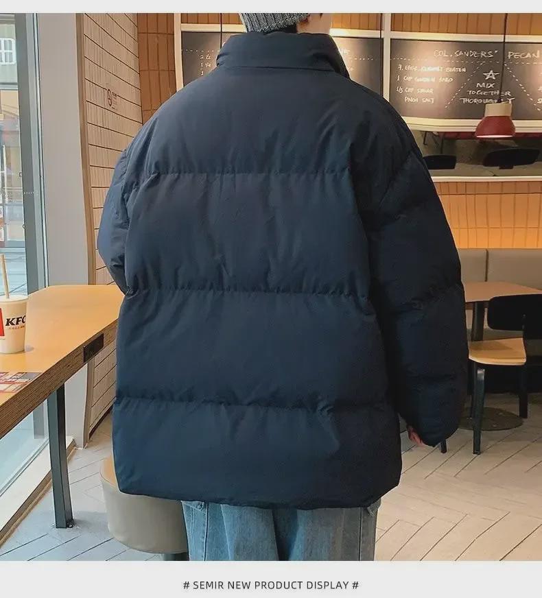 Boys' 2024 Winter Cotton-Padded Puffer Jacket - Thick, Warm & Stylish Sports Casual Design