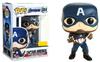 Funko Figurine Marvel Avengers Endgame Captain America Blue Costume Exclu Pop 10cm 0889698366762 - - -