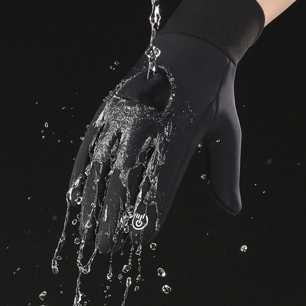 Touchscreen Sports Mittens Warm Outdoor Riding Mittens Multifunction Protective Mittens Hiking