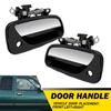Exterior Door Handle Driver Passenger Side Chrome & Black For 93-98 Toyota T100