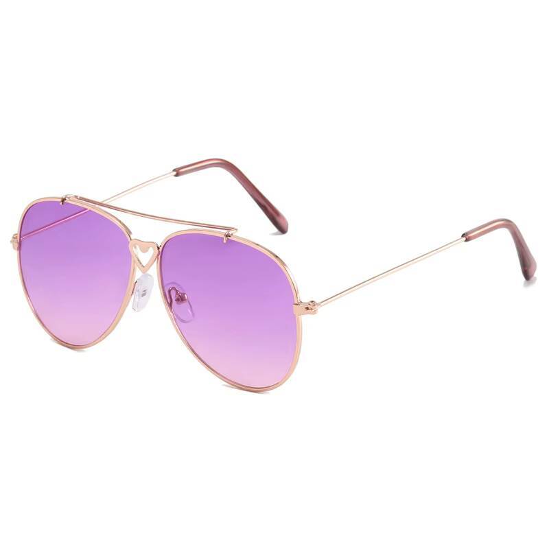 2026 Retro Fashion Metal Children's Sunglasses Edition Travel Concave Shaped Glasses Baby Trendy Sunglasses