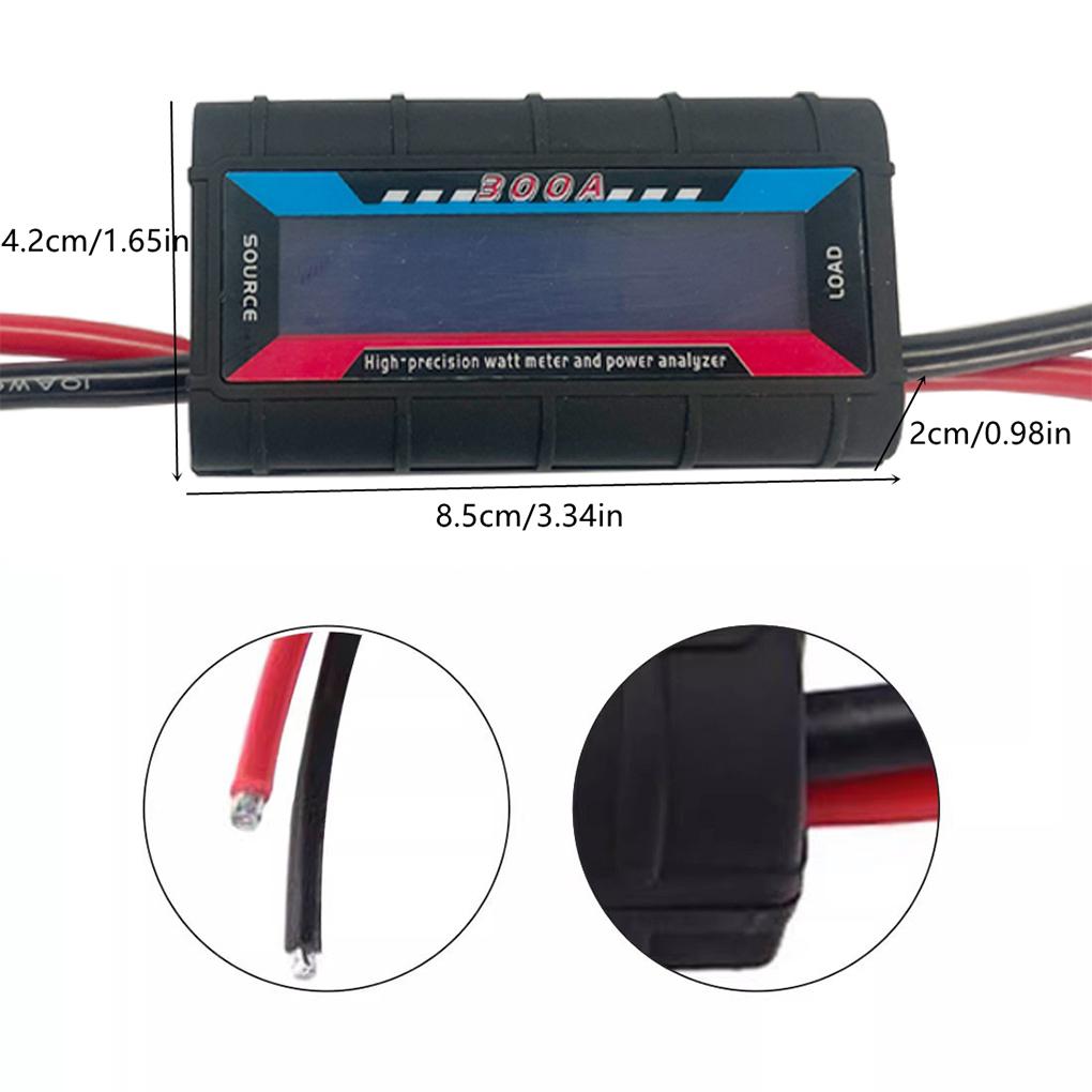 Портативный многофункциональный тестер для Power Bank, легко читаемый, яркий, синий ЖК-дисплей с подсветкой