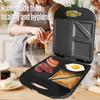 1400W Grill Machine Waffle Maker with Iron Non-Stick Coating and Easy Cleaning 3in1 Shaped Electric