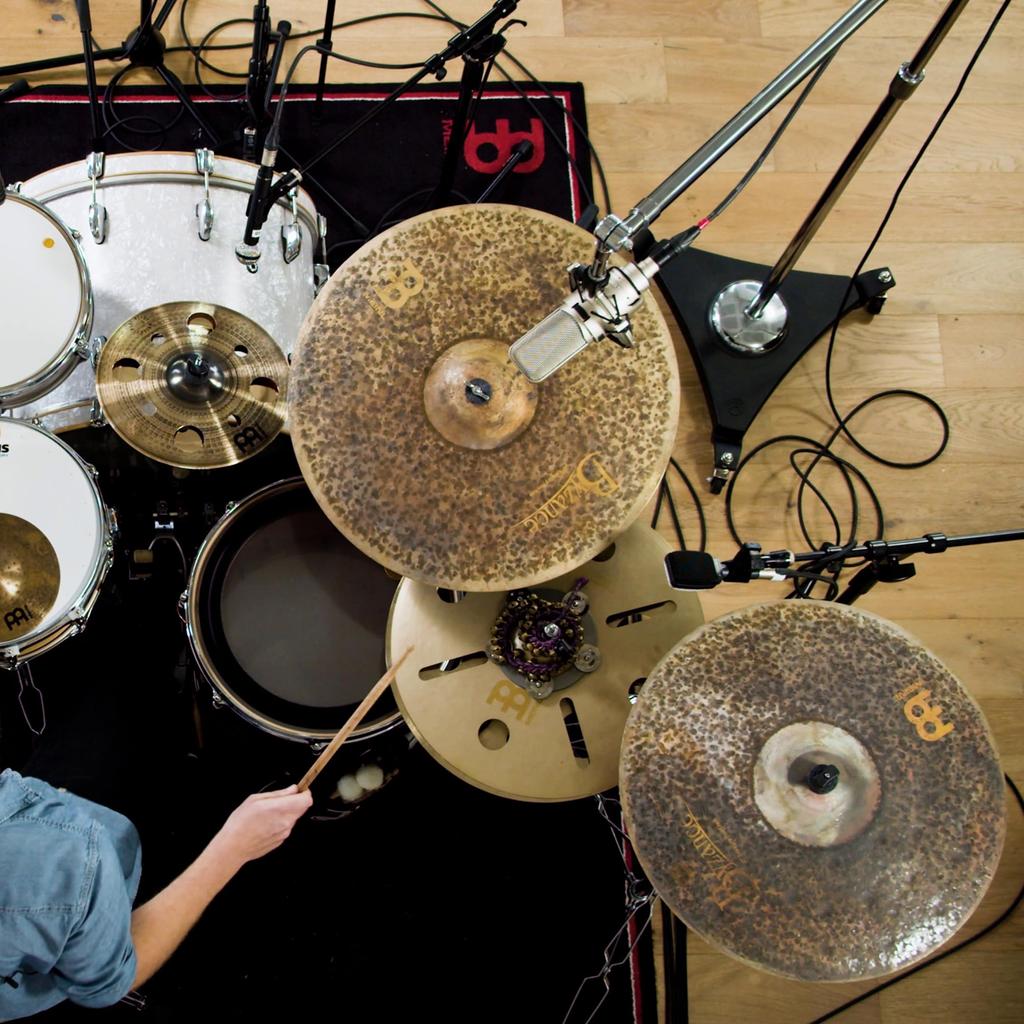 MEINL Byzance Extra Dry Series Crash Thin Crash B20EDTC Cymbal, 20"