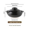 Commercial Ceramic Claypot Rice Noodles Stew & Bibimbap Pot for Gas Stove