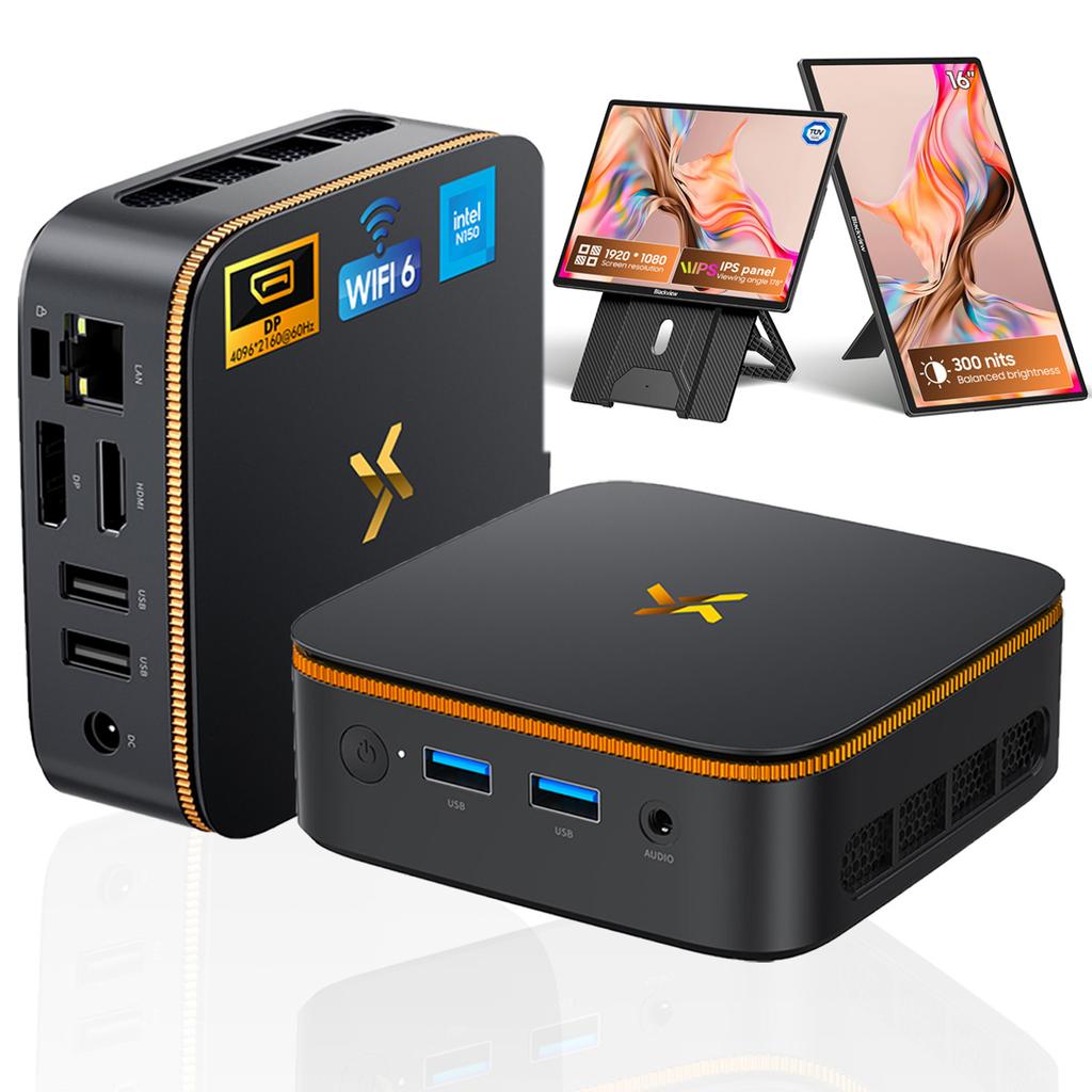Мини-ПК Huidun H50 AMD Ryzen 3300U 16 ГБ 512 ГБ SSD Windows 11 Pro МИНИ-компьютер HDMI