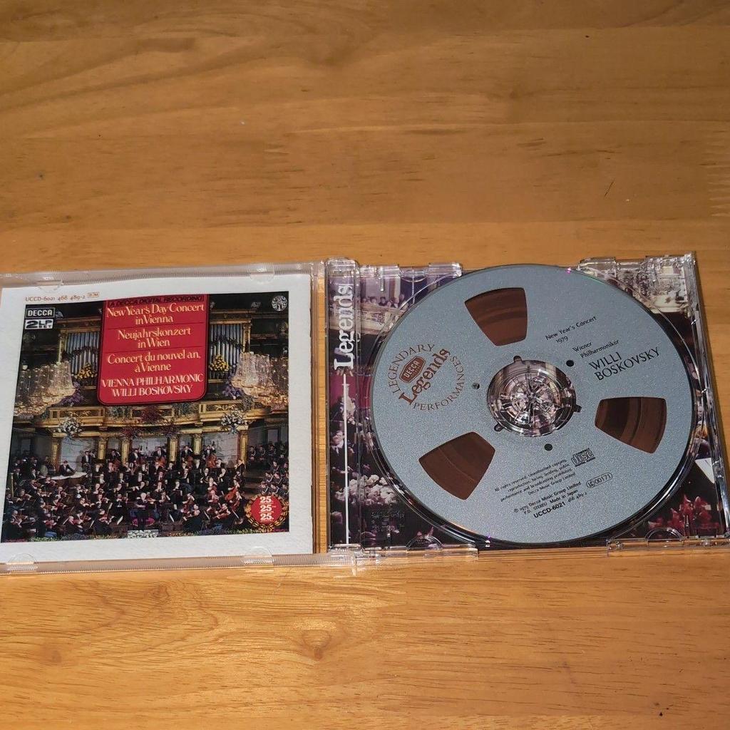 Used [Good] DECCA CD Boskovsky Vienna Philharmonic New Year's Concert 1979