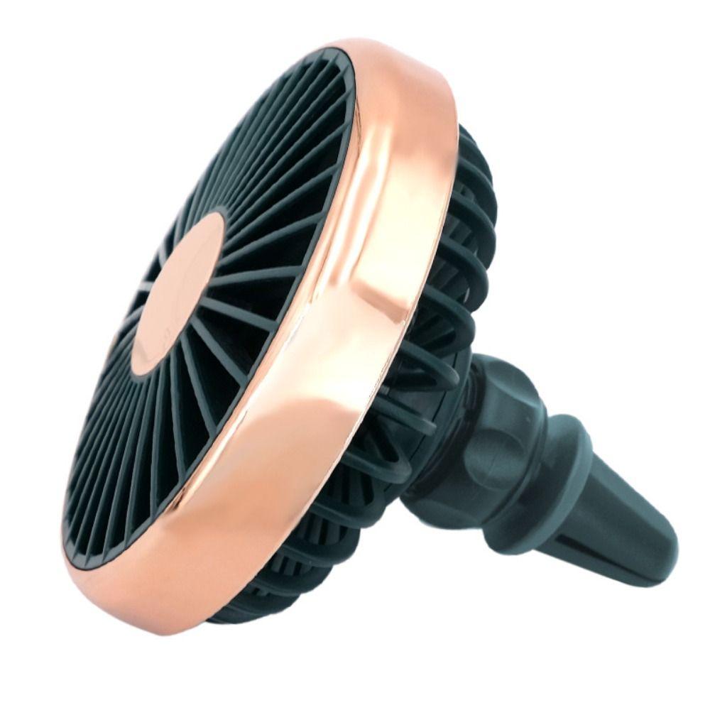 Cooling Portable Mini Fan Radiator Car Air Conditioner Decoration Car Air Vent Clip Fan Summer
