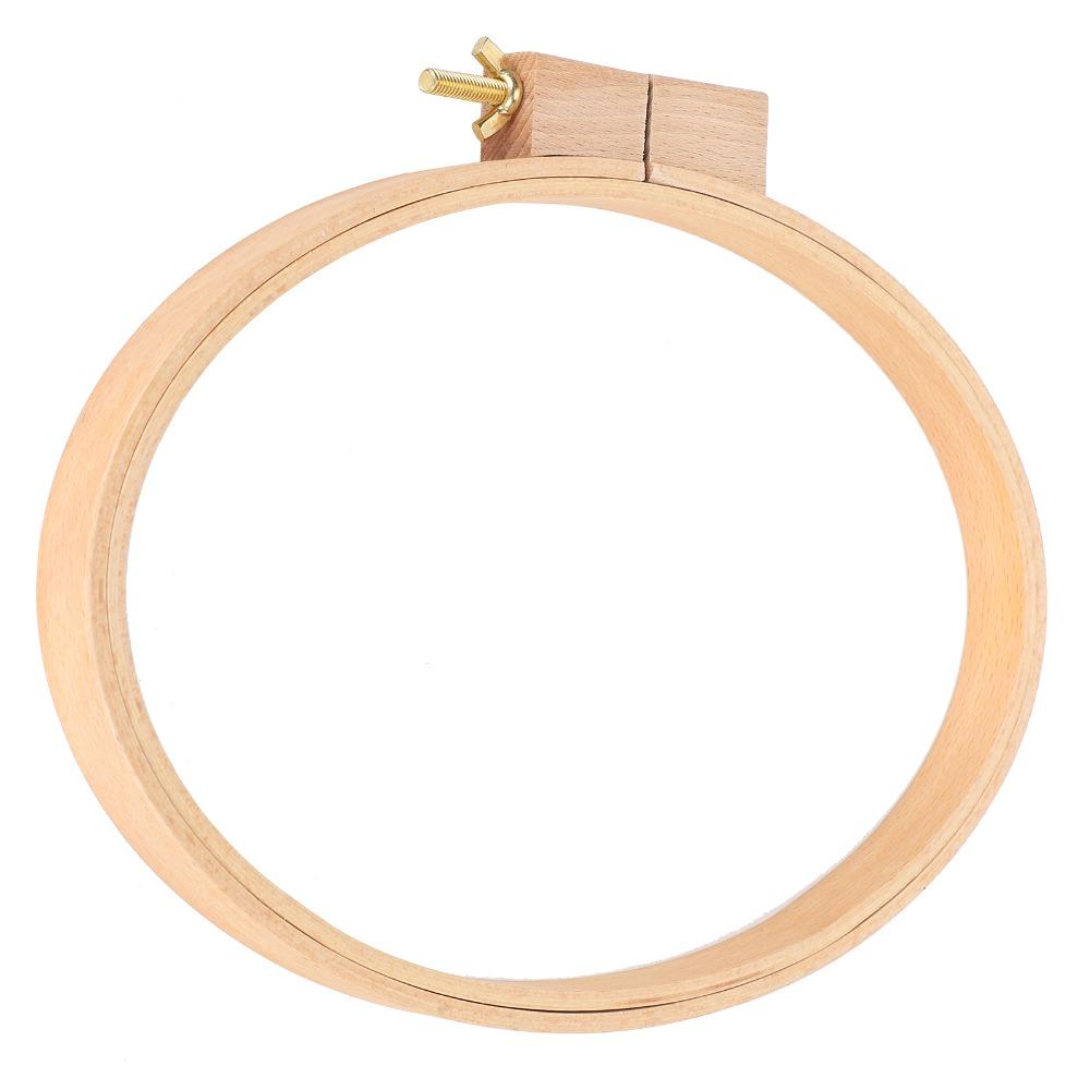 Wide Wooden Frame Embroidery Hoop Universal Clamp Wood Embroidery Hoop Desktop Craft