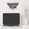 Gaming Zone Wall Art Gamer Metal Decor Stylish Gaming Room Sign Ideal for Playroom Unique Gaming Room Wall Decoration