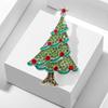 Enamel Christmas Tree Brooches Pins For Women Clothing Coat Accessries Gifts