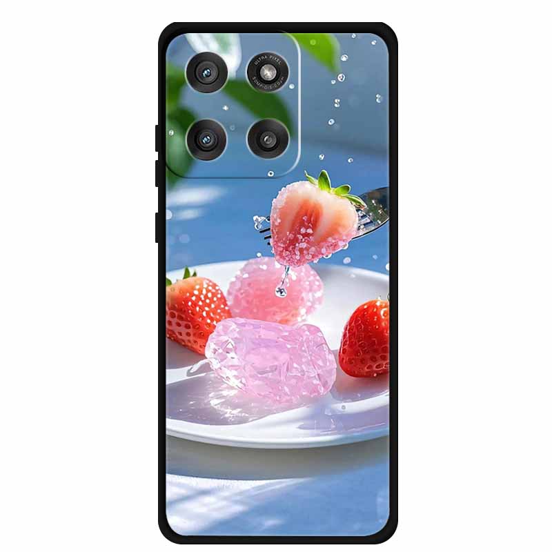 Чехол для телефона Motorola MOTO Edge 60 Stylus Fusion Защитный чехол для Edge60 Fusion Stylus Мягкий силиконовый бампер Задняя крышка из ТПУ