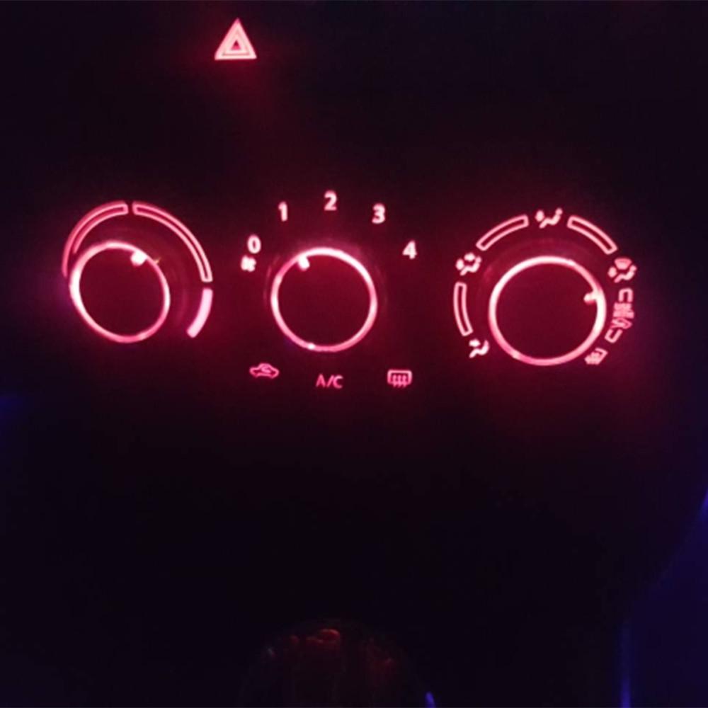 Car AC Knobs for Honda City 2008 2009 2010 2011 2012 2013 2014 Air Conditioning Heat Control Switch Button Knob Accessories