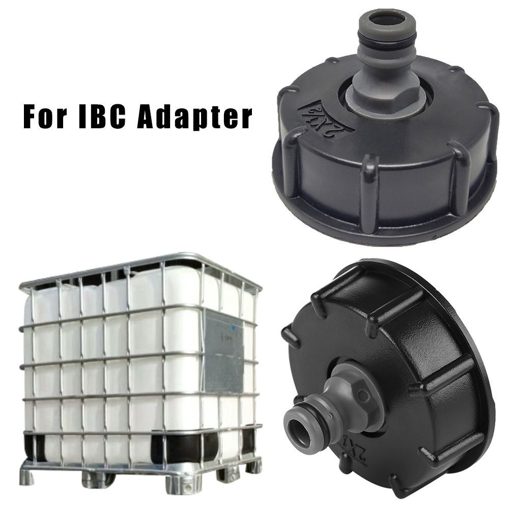 Водопроводный кран, фитинг для резервуара, редуктор, адаптер для бака IBC, соединитель для шланга, фиксатор, 1/2 дюйма