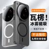 Чехол для мобильного телефона Xiaomi 17T Pro, Ледяной туман, Гофрированный узор, Магнитное крепление, Подходит для Redmi K90ProMax, 15, Матовый, Отвод тепла