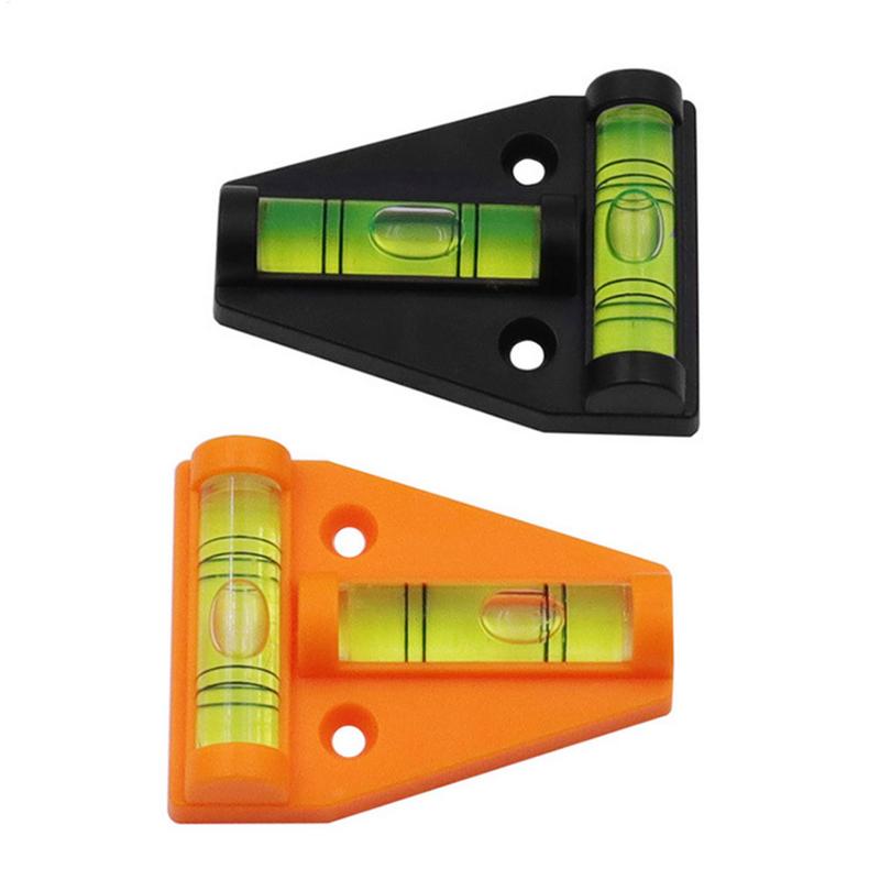 Type Spirit Level Plastic Measuring Vertical And Horizontal Adjuster Scope Triangle Level Measuring Kit For Campers Caravan