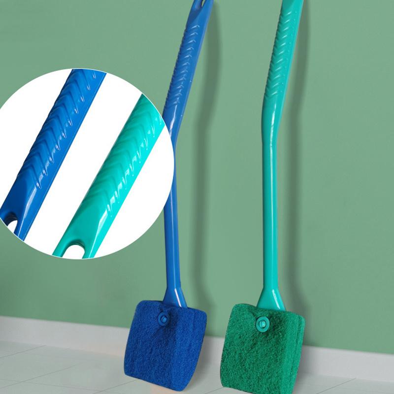 Fish Tank Brush Long Handle Brush Double-sided Cleaning Cleaning Aquarium Cleaning Tools