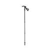 BUNDOK Trekking Pole System 3 Black (BD-464BK) with Telescoping T-Grip and Anti-Shock