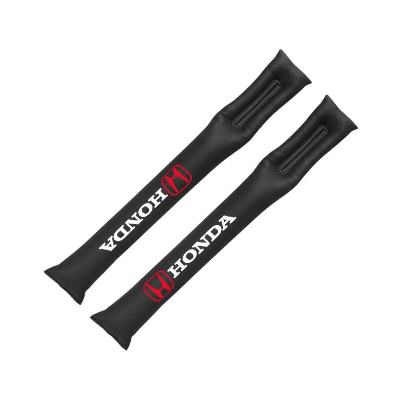 AAFW1 Car Seat Gap Filler Strip Soft Pads Leather Car Styling Spacer For Honda civic accord fit jazz pilot CRV odyssey passport city