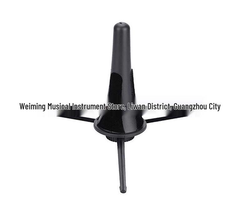 Black Folding Clarinet Stand