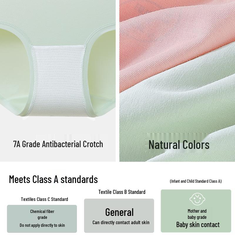 Хлопковые антибактериальные трусы для девочек HN114505 (4-Pack)