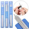 Sewing Accessories Craft Set Crochet Hooks Knitting Tools Metal Crochet Straight Knitting Needles