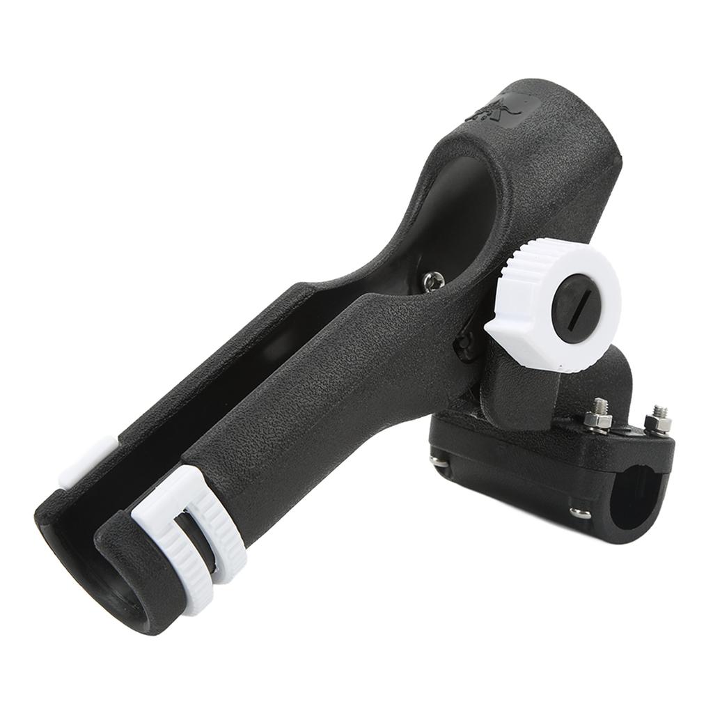 Fishing Rod Bracket 90 Degree Adjustable 45mm Socket 1in Clip Clamp On Rod Holder Rack