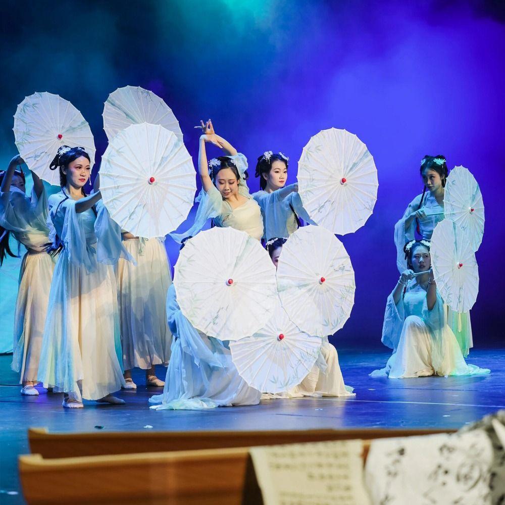 Китайский античный стиль, промасленный бумажный зонтик, 10 цветов, подружки невесты, вечерние декорации, танцевальное представление